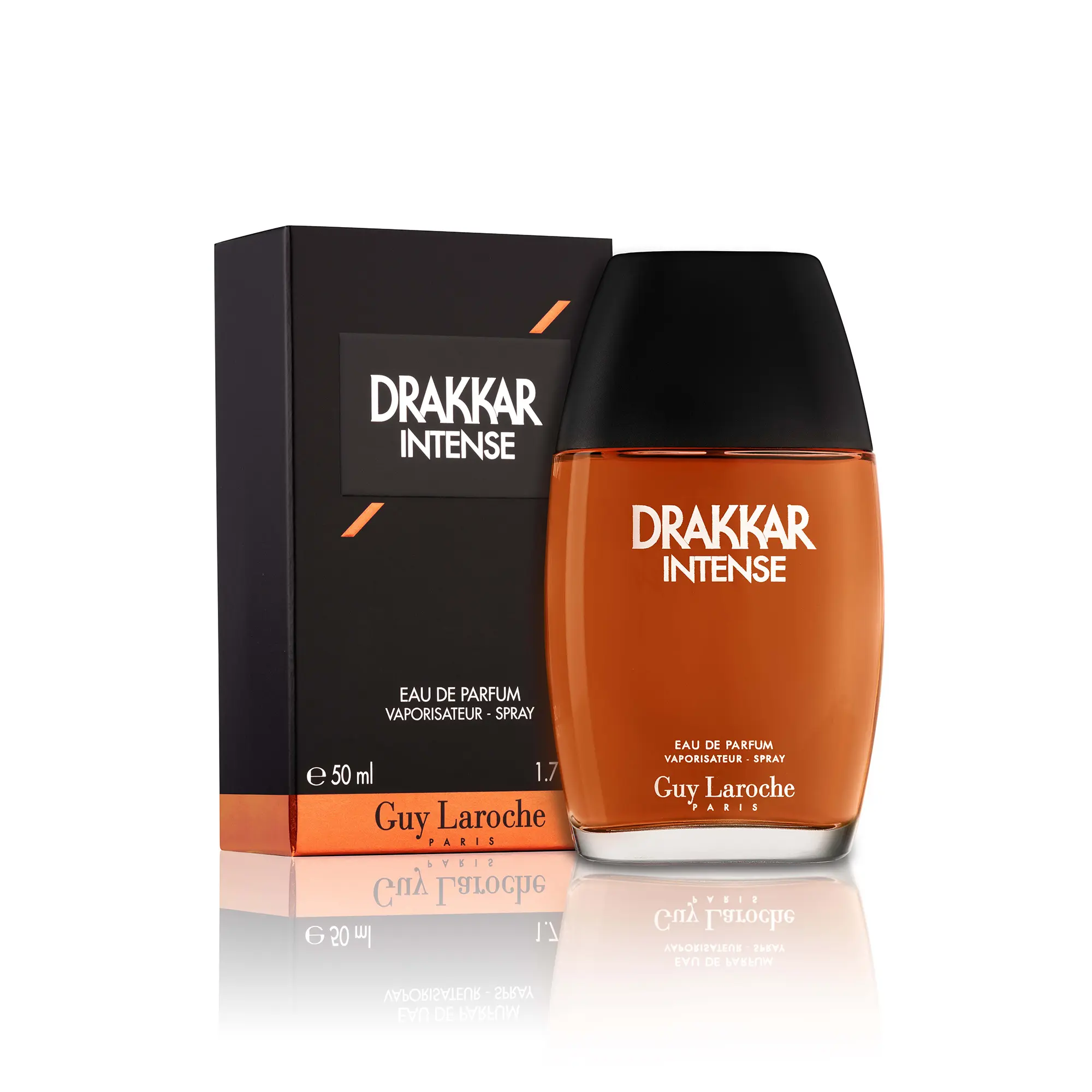 Guy Laroche Drakkar Intense Men’s Cologne 1.7 oz EDP Spray, Warm Spicy Woody Amber Fragrance Gift for Him