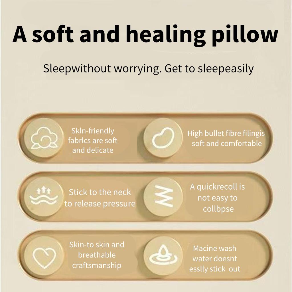 Orthopedic Neck Support Pillow,Pain Relief,Cervical Alignment,Ergonomic Design for Side,Back,Stomach Sleepers Hypoallergenic,Breathable,washable,Luxury Hotel Quality Neck Support Pillows