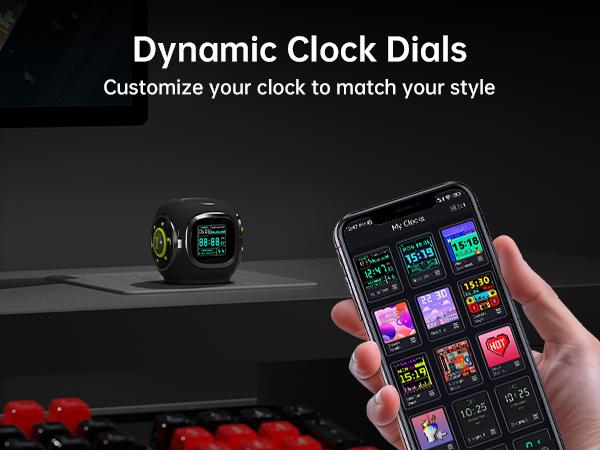 Divoom Dipow 35W USB-C Charger Fast GaN with DIY Pixel Display Foldable Compact Wall Block Power Adapter for iPhone 16/15 MacBook iPad Galaxy S23/S24 Switch Charging Portable