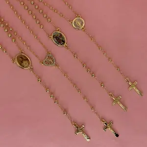 Gol Plated Rosaries- Rosarios de Oro Laminado