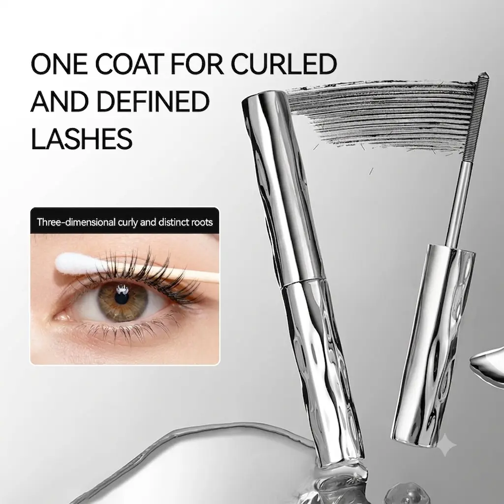 Mascara - Black | Length and Lift | Waterproof Mascara, Curling, Lengthening,  Volumizing Mascara | Long-Lasting Formula | Eye Makeup |