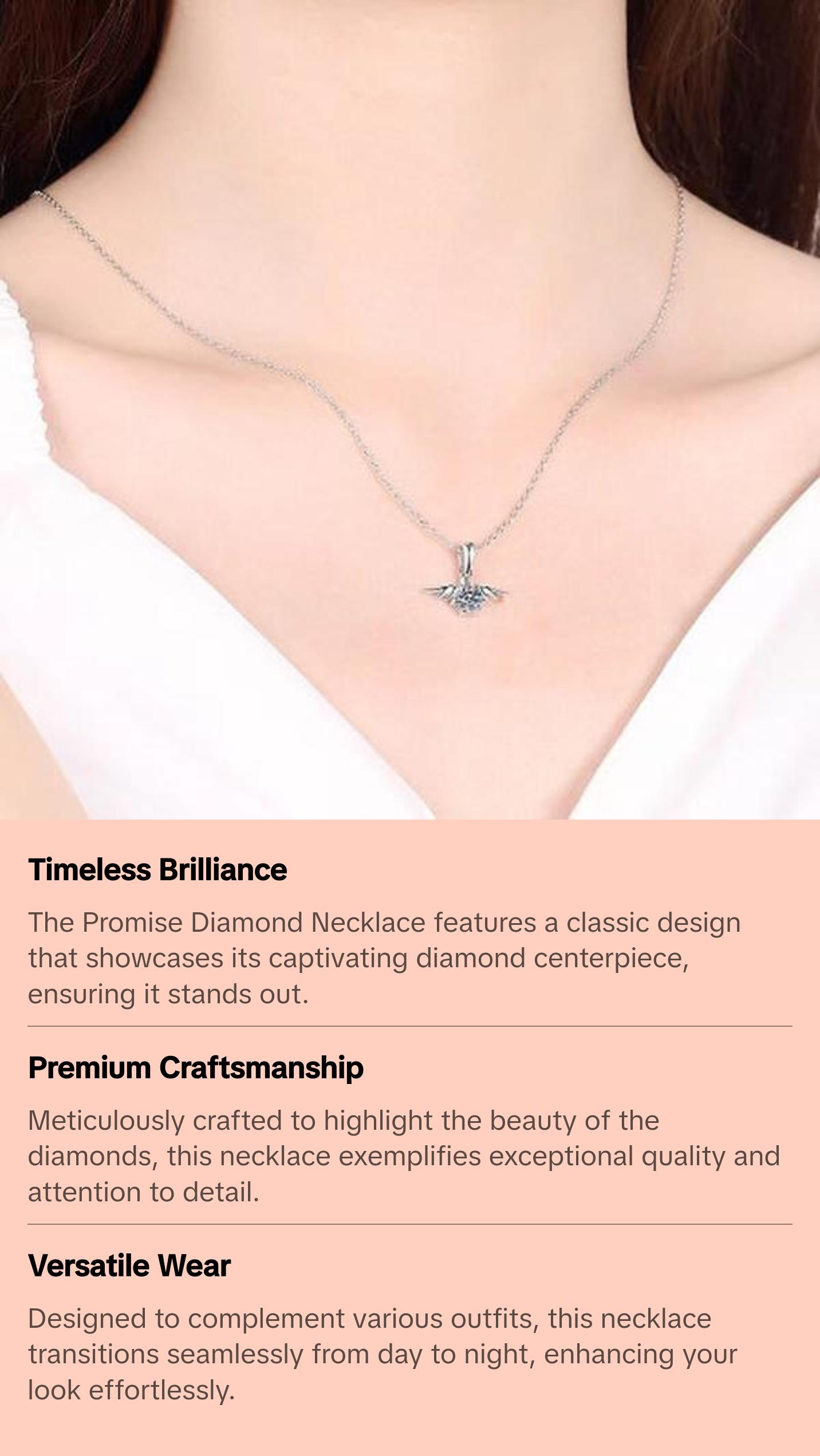 Promise Diamond Necklace