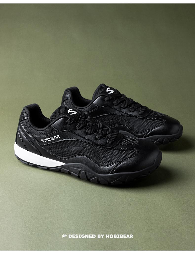 HOBIBEAR Wide-Head Shoes: Women's Shoes for Spring/Autumn, Friendly to Wide Feet, Soft Sole, Wear-Resistant Casual Shoes, Suitable for Daily Commuting