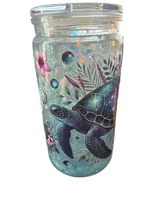 Sea Turtle Drip Tumbler