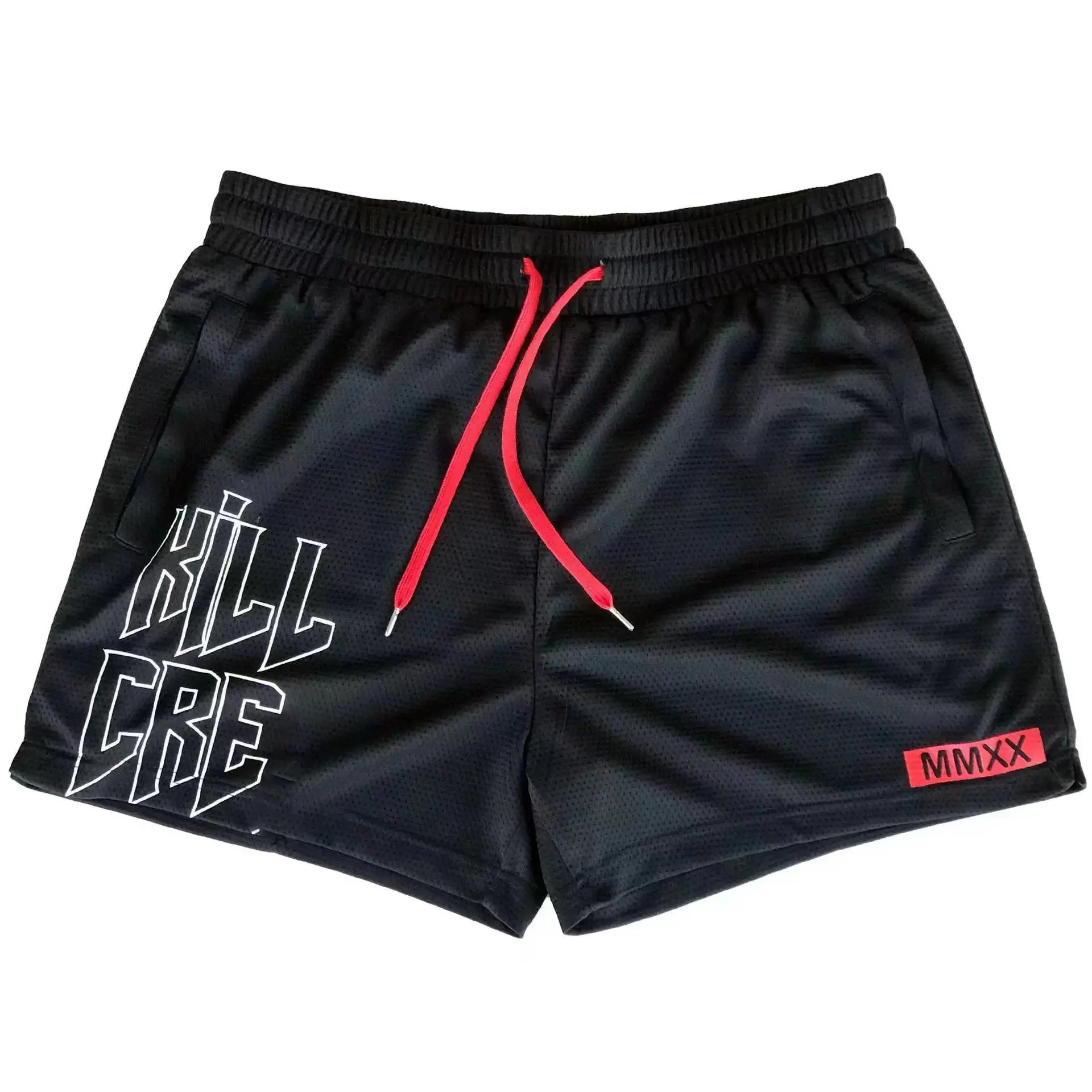 Kill Crew Women's Athletic Shorts - Polyester Mesh, Breathable, Quick-Dry, Lightweight Performance Shorts for Outdoor Workout, Running Training & Boxing Leg Training, Outdoor Workout Shorts, Running Training Shorts