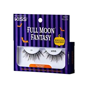 KISS Halloween 'Full Moon Fantasy' False Eyelashes, Decorated - Phantom Flutter KISS Halloween 'Full Moon Fantasy' False Eyelashes, Decorated - Phantom Flutter