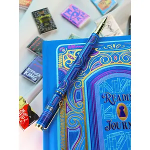 Cerulean Blue Refillable Ballpoint Pen