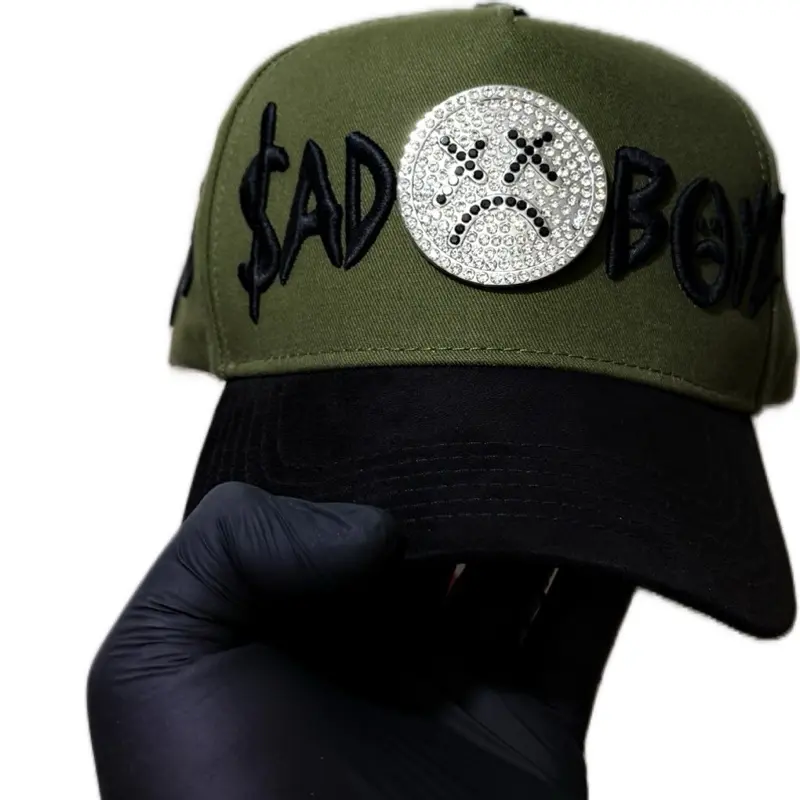SAD BOYZ VERDE High Quality Hat Casual Hat SAD BOYZ VERDE High Quality Hat Casual Hat