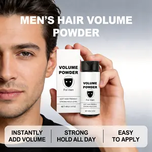 Texture Powder for Men, Instantly Adds Texture & Volume, All-Natural Ingredients & Strong Hold, Gentle Hair Styling Powder, Volume Hair Shaping Powder, Natural Easy To Apply, Professional Hair Setting Product for Men & Women Haircare