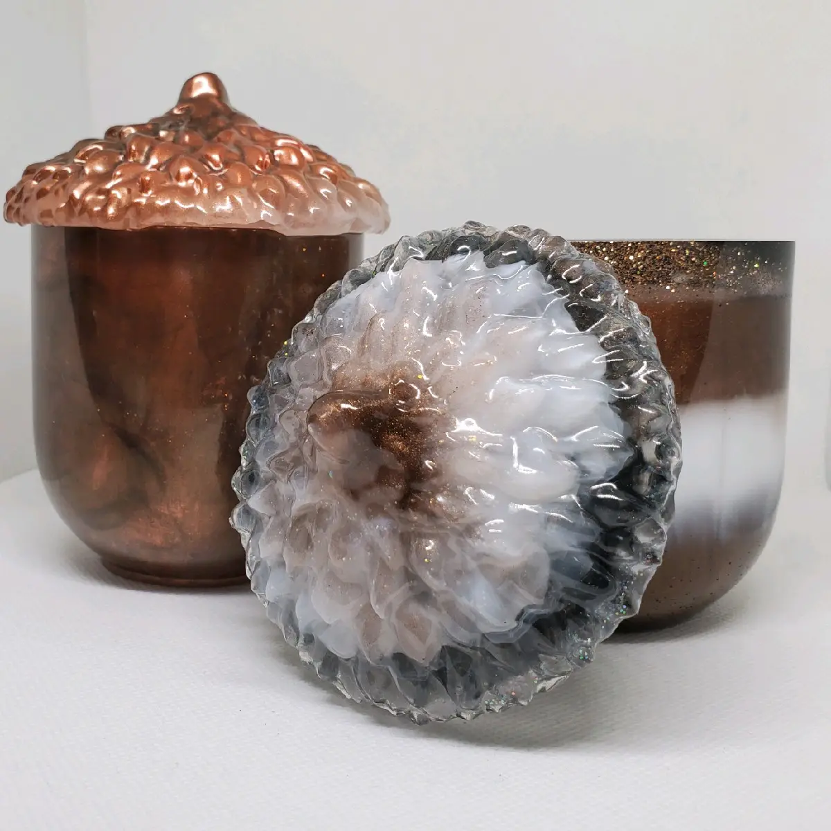Acorn Cup Pencil Holder Decorative Handmade Housewarming