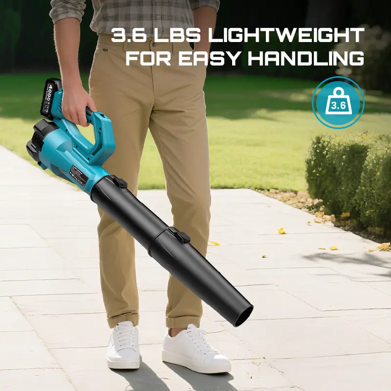 Variable speed electric leaf blower
