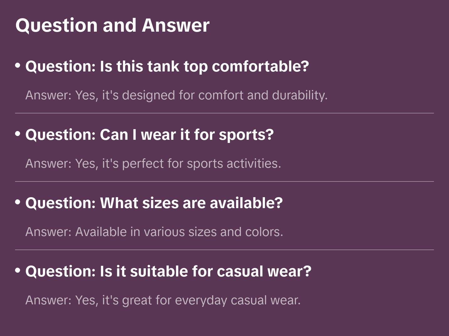 Motion Jersey Tank Womenswear Tops Casual Clothing