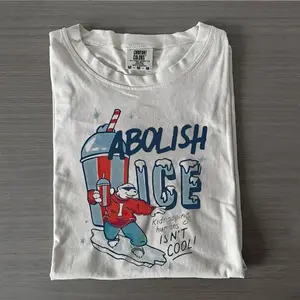 Abolish ICE Protest Shirt, Immigration Justice Graphic Tee, Political Activism Cartoon T-Shirt, Social Justice Statement Shirt, Comfort Colors Tee, Crew Neck T-shirt, Trending T-shirt