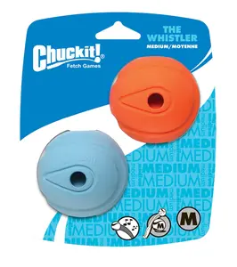 ChuckIt! Dog Whistle Medium Ball 2 Pack