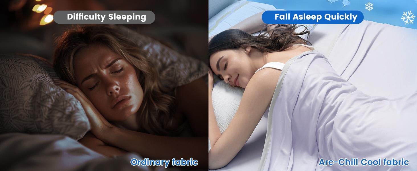 PHF Double Cooling Blanket for Hot Sleepers, Arc-Chill Q-Max>0.5, Cozy, Lightweight, Breathable Oversized Luxury Blanket for Bed, Couch and Sofa, Perfect Gift