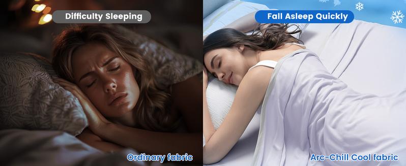 PHF Double Cooling Blanket for Hot Sleepers, Arc-Chill Q-Max>0.5, Cozy, Lightweight, Breathable Oversized Luxury Blanket for Bed, Couch and Sofa, Perfect Gift