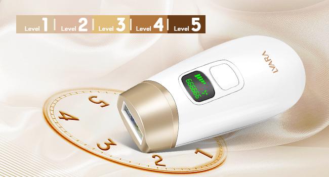 At-Home IPL Hair Removal Device, Permanent Facial Laser Hair Removal Device for Women and Men, FDA Cleared Comfort Comfort