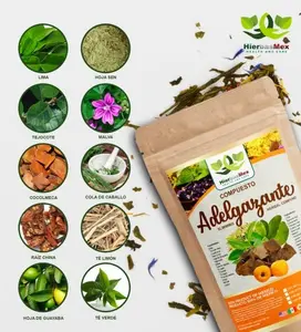 Compuesto Herbal Te Adelgazante Support Herbal Compound Tea 4 oz.-113g Natural Mexican Herb Hierba Wild Crafted