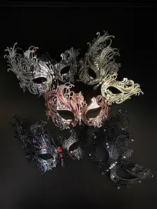 Swan Metal Mask - Many Colors