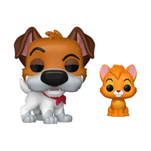 Funko Pop! Disney Oliver & Company – Dodger with Oliver #1705
