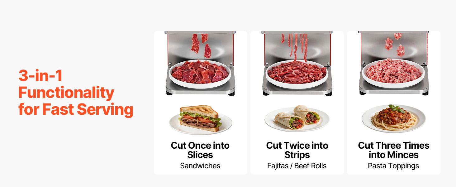 Multi-purpose food slicing applications