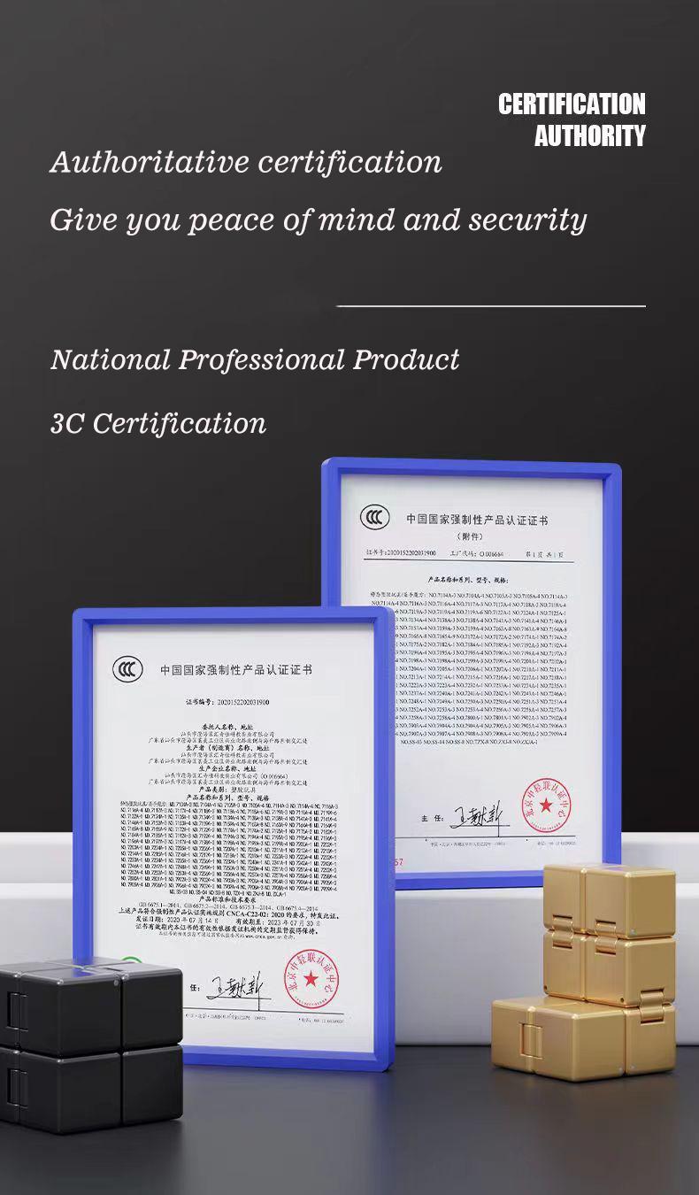 Fidget Cube New Version Fidget Finger Toys Metal Infinity Cube Prime for Stress and Anxiety Relief /AHDH Ultra Durable Sensory Gifts for Adults