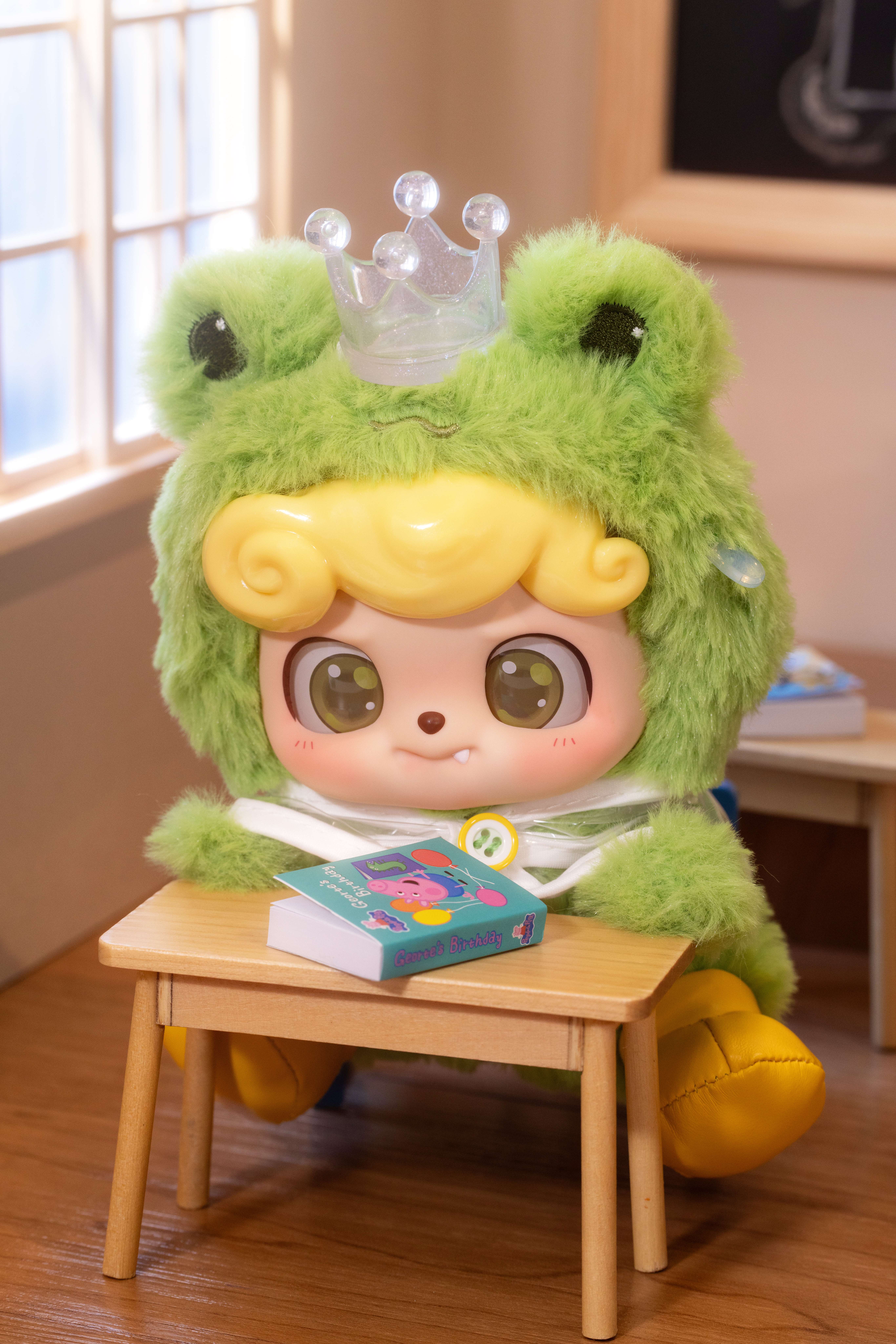 (Black Friday)Q.Kid Animal Preschool Plush Blind Box Ship From US - For Bag Pendant or Keychain - Soft, Comfortable, Ideal Keychain pop Animation Series Bear TOY