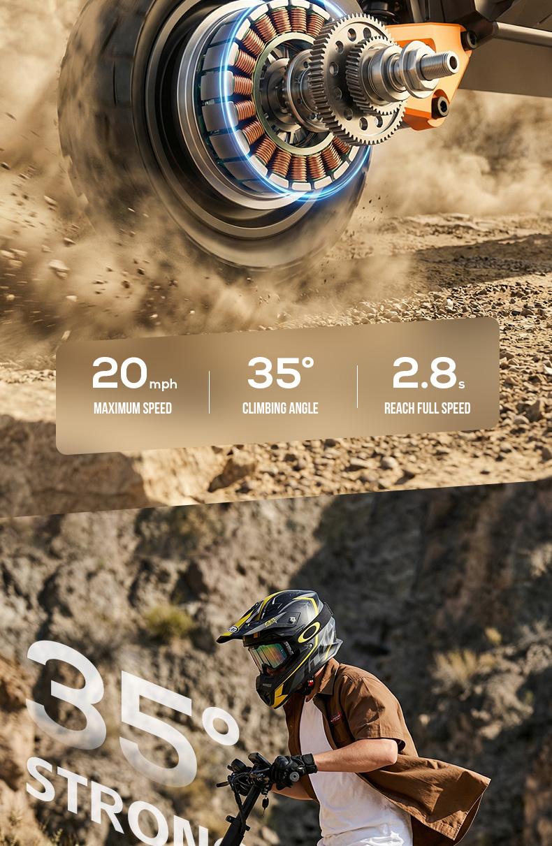 Electric Scooter with 50km/h Speed 2500W Power 10-inch Pneumatic Tires LED Screen Dual Suspension 340lbs Load Capacity for Adults Pro Trick Scooter for Beginners and Teens Ebike Controller SpringStatements