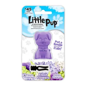 Little Pup Car Air Freshener (Fresh Flowers)