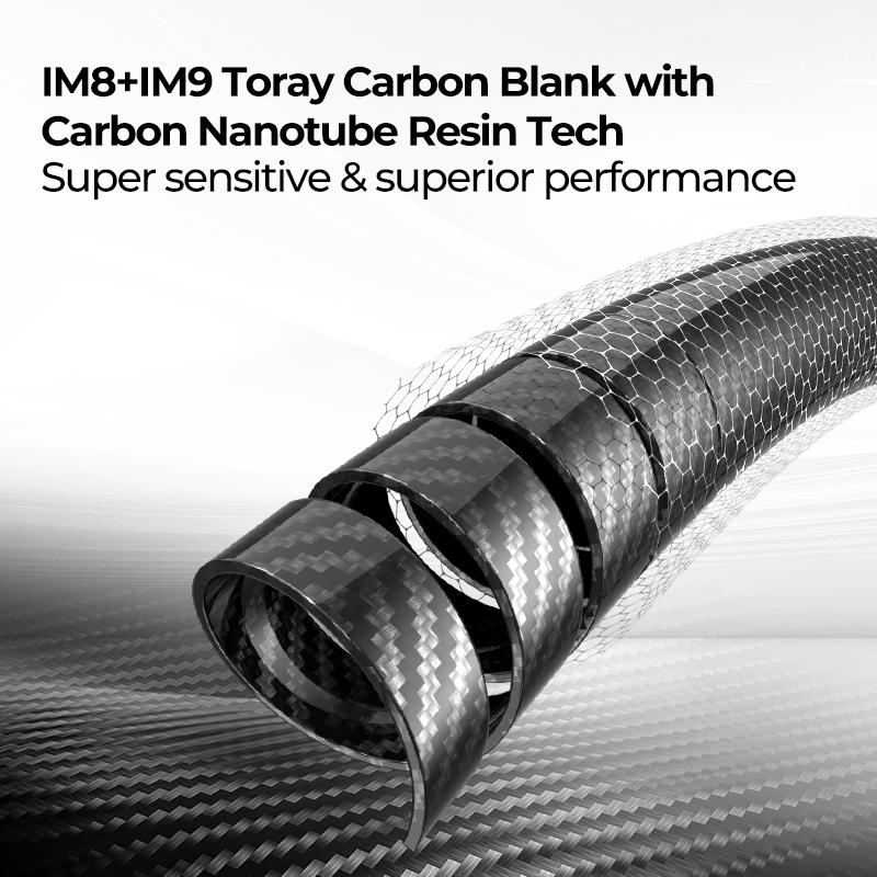 Piscifun Carbon R1 The Lightest Carbon One Piece Spinning Rod Fishing Tackle  fishing equipment