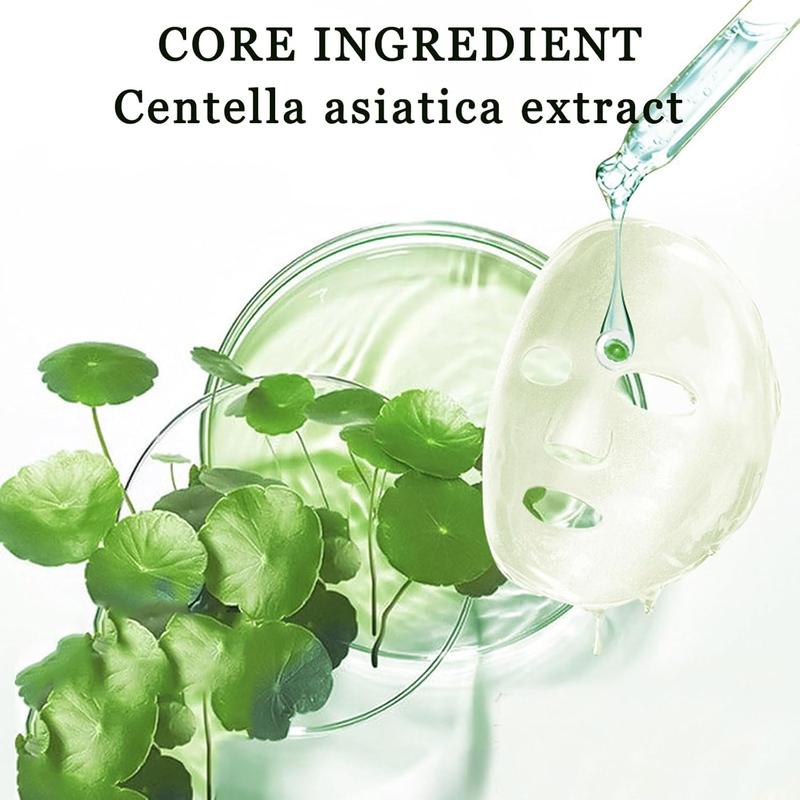 Centella Asiatica Bubble Face Mask, Centella Bubble Clay Mask for Blackhead Removal Deep Purifying and Moisturizing Pore Cleanser Individually Packaged, 10 Seconds to Foam - 12 Pack