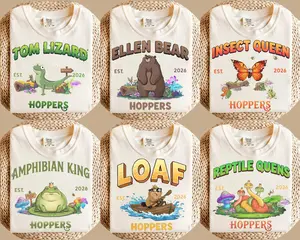 All Characters Movie Hoppers Shirt, Mabel Tanaka Tom Lizard Hoppers Movie 2026, King George Tee, Mabel Hoppers Shir, Animal Kingdom