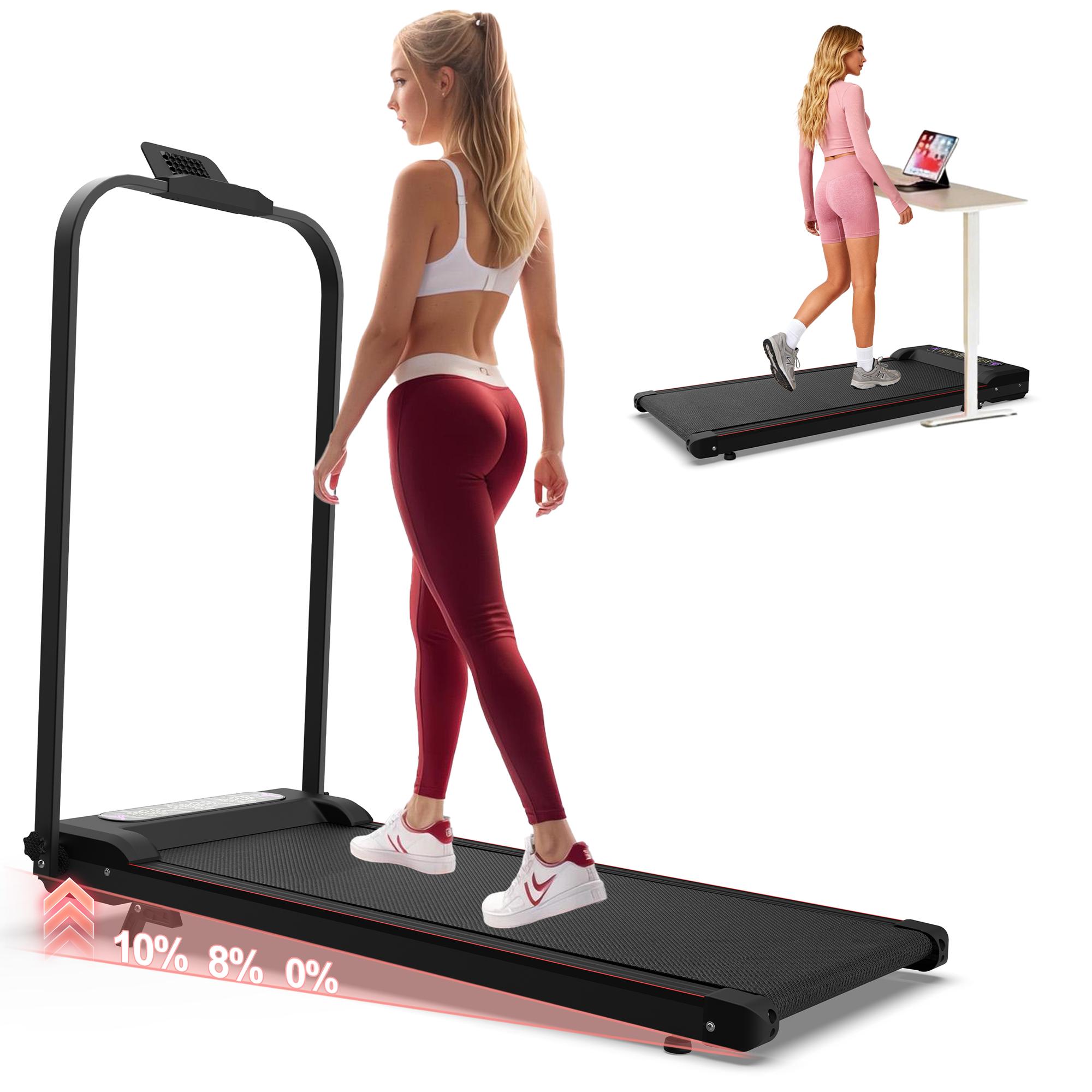 【SAVEYOUR】Folding Treadmill 2 in 1 Walking Pad,Under Desk Treadmill, Foldable Portable Treadmill with Handle Remote Control LED Display, Walking Jogging Machine for Home Office Use 【SAVEYOUR】Folding Treadmill 2 in 1 Walking Pad,Under Desk Treadmill, Foldable Portable Treadmill with Handle Remote Control LED Display, Walking Jogging Machine for Home Office Use
