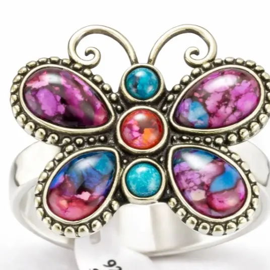 Pink Dahlia Butterfly