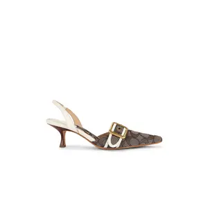 Coach Margot Slingback Pump in Oak & Chalk