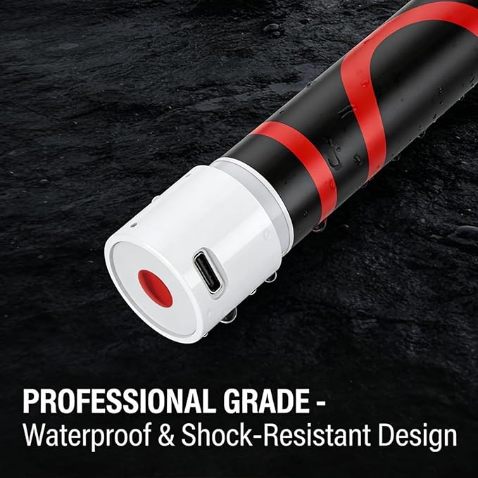 Bendable LED Flashlight Stick – 27" Flexible LED Work Light, Shadow-Free Magnetic Inspection Light, Rechargeable 7-Hour Runtime, Hands-Free Repair Light for Car Engine, Mechanic, Under Hood