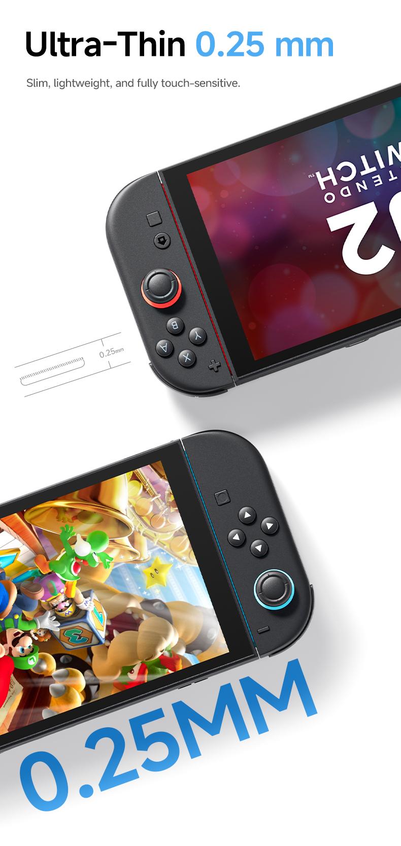 MAGIC JOHN Auto-Alignment OneTouch for Nintendo Switch 2 Screen Protector 7.9'' 2025 Tempered Glass, Accessories, 30 seconds Installation, Bubble Free, Anti-Scratch, Touch Sensitive, Ultra-Clear