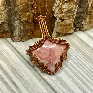 *Choose Your Own* Copper Wire Handmade “Princess Energy” Necklace