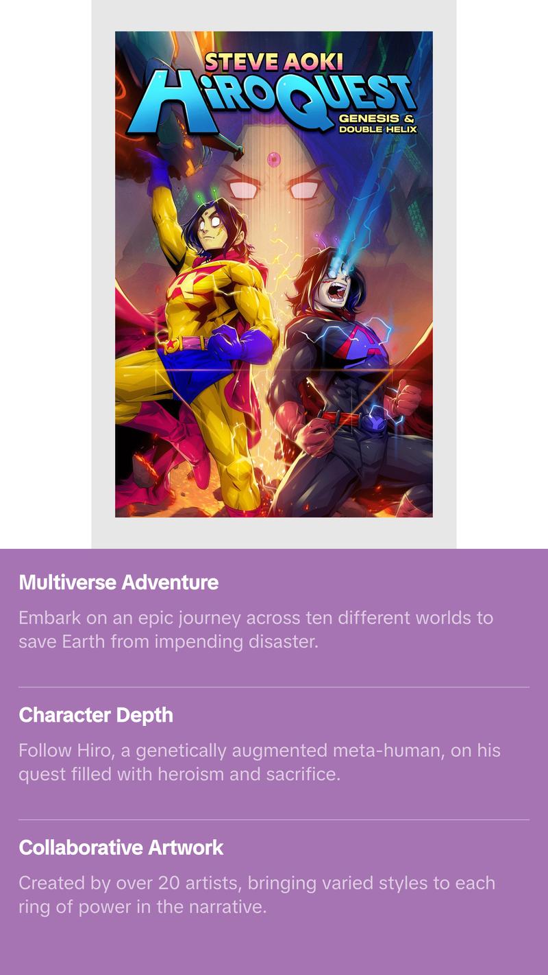 HiROQUEST: BOOK 1 - Manga Version