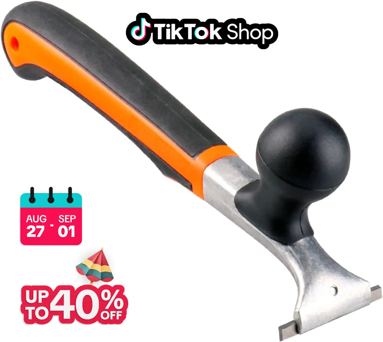 Scraper Tool,Multi-Functional Silicone Carbide Scraper for Efficient Varnish Paint Glue Resin Dry Glaze Stains Putty Removal with Comfortable Grip,Handheld Sprayer
