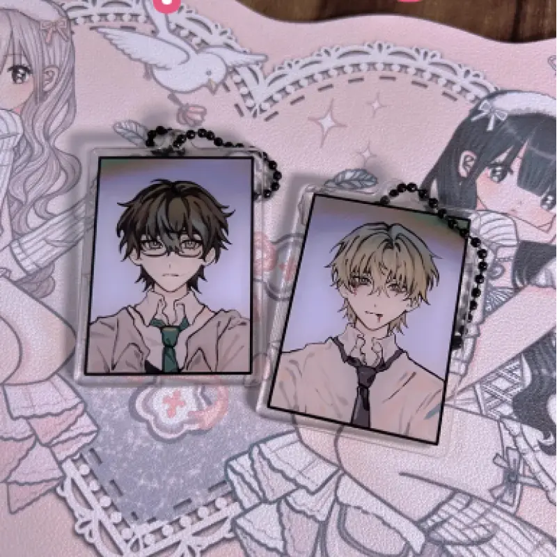 lost in the cloud - cirrus x skylar, skyrus keychains