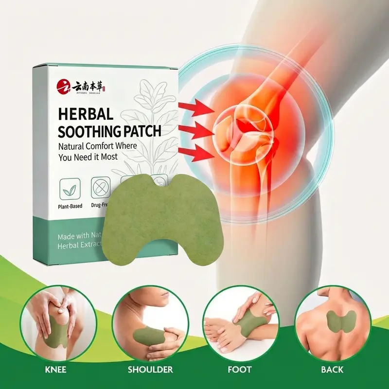 30 Count   Herbal  Heat Patches, Gentle Long Lasting Warm Therapy for  Joint & Bone Pain, Natural Herbal Comfort Patch for Home Travel or Active Lifestyles, Multi Use Pain Support。Reusable /   cold Reusable Gel Stretchable Eye Mask for Relaxation knee