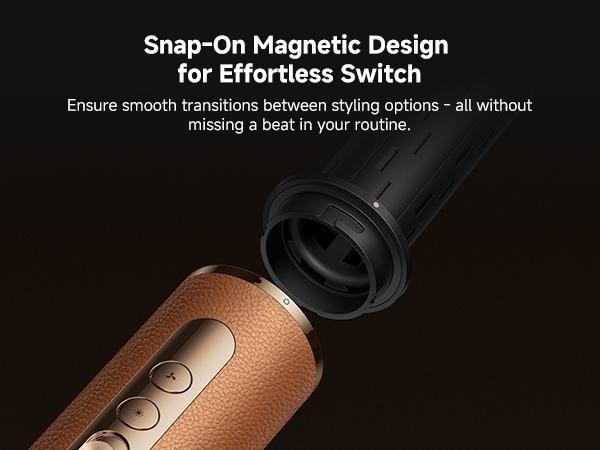 DREAME AirStyle Pro 7-in-1 Hair Styler with Fast Drying, Rated Voltage 110v-120v, 2 Curling Barrels, Volumizing Effect, Smoothing Brush, and Comfort for Enhanced Styling hair styling tools hair Straightener Curler Set Curly Iron lam ge multi curl