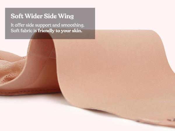 HSIA Auri Seamless Lace Support Bra Full Coverage Comfort Fit SpringStatements