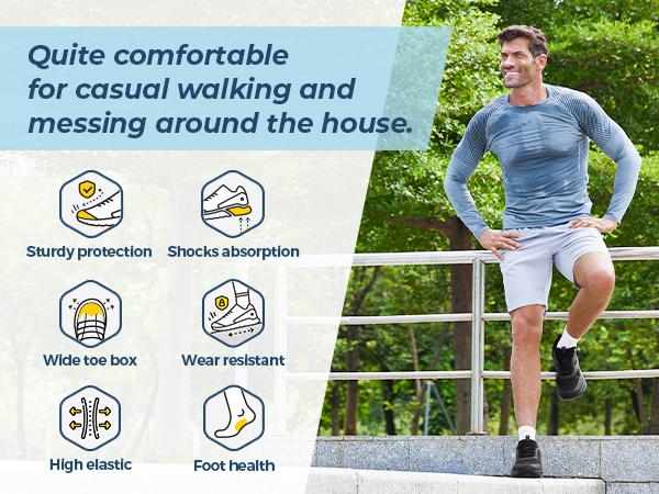 FitVille Men's Cloud Wanderer V19 sporty Shoes Running Athletic Workout Sneakers Outdoorfun Fathersdaygift SpringStatements