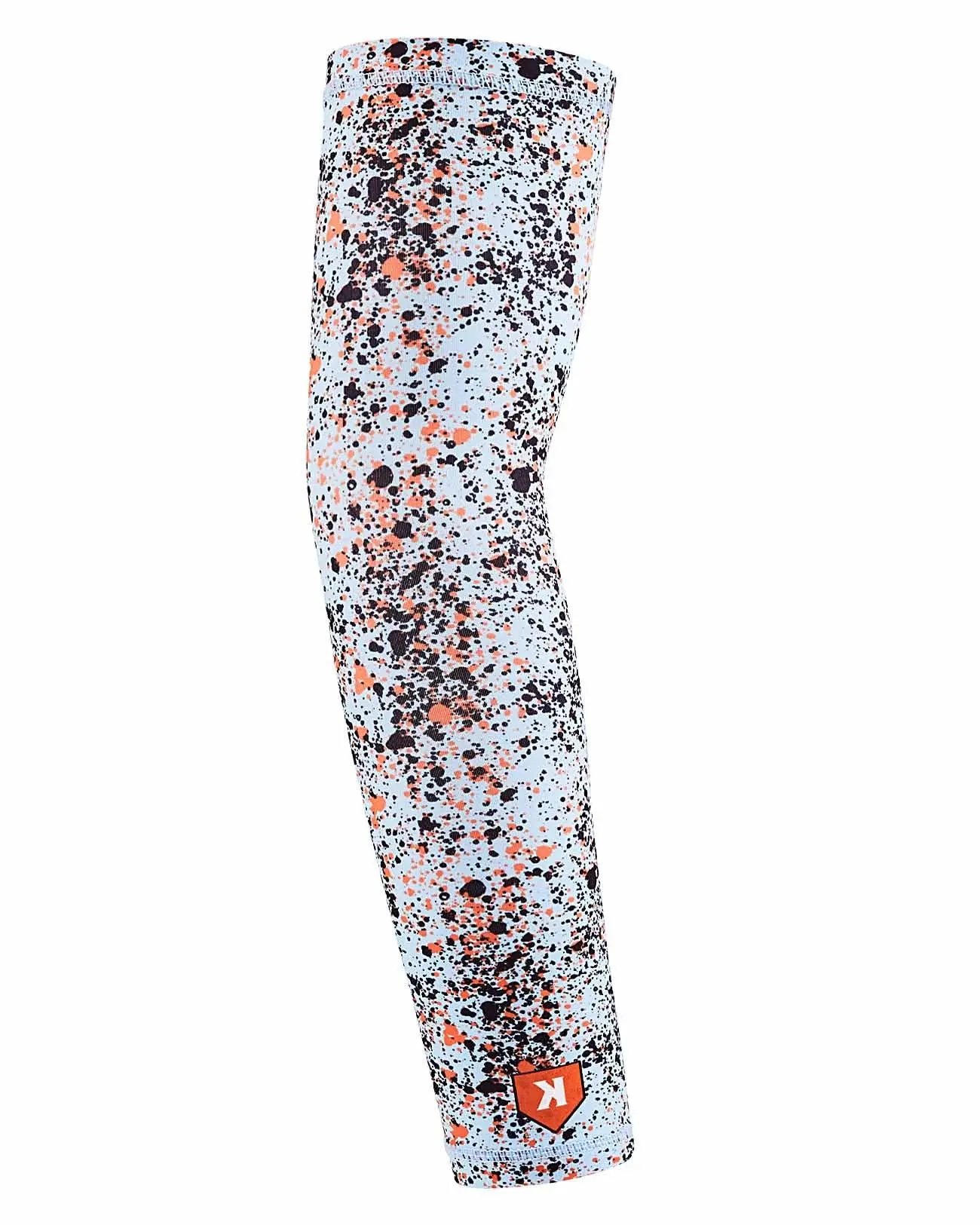 Baseball Pitcher Arm Sleeve, Pitchers Only Paint The Black, Bullpen Blue, Compression Fit