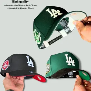 LA Dodgers New Era 9FORTY Fitted Cap, Adjustable Fit, Premium Cotton, MLB Streetwear Essential, Gorras Para Hombres