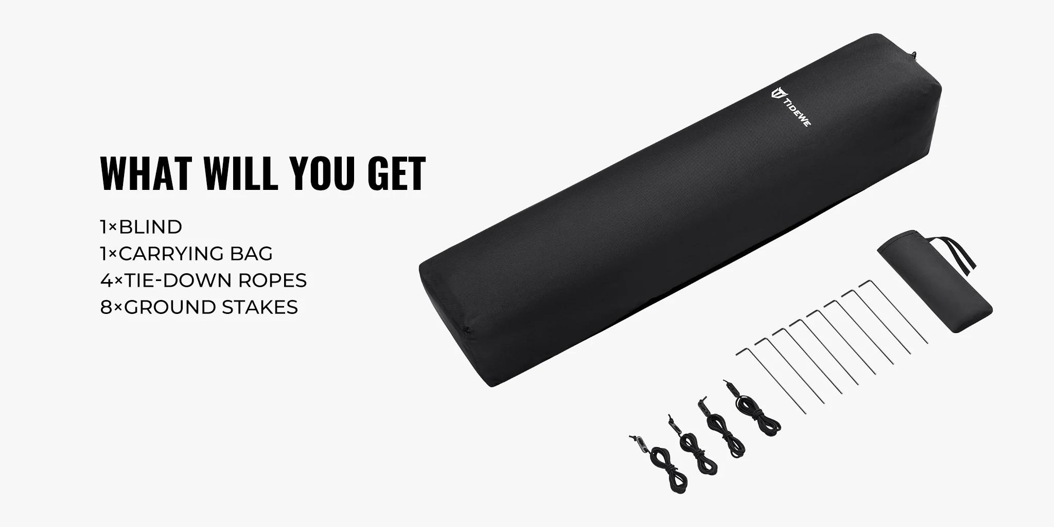 【 Magnetic Door】Tidewe See Through Ground Blind with Magnetic Door Camouflage Fabric 270° Invisible Design with Silent Magnetic Door & Sliding Windows for Deer Hunting 2-3 Person Portable Tent with Large Windows and Tough Metal Hub 【 Magnetic Door】Tidewe See Through Ground Blind with Magnetic Door Camouflage Fabric 270° Invisible Design with Silent Magnetic Door & Sliding Windows for Deer Hunting 2-3 Person Portable Tent with Large Windows and Tough Metal Hub