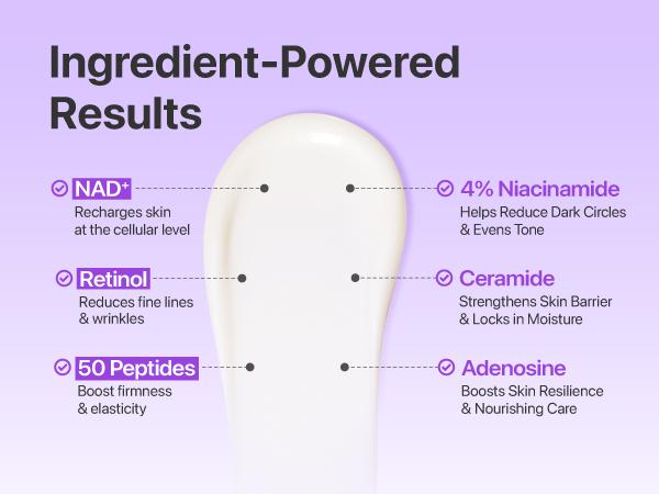 [numbuzin Official] No.9 NAD+ Retinol Eye Cream | NAD+ Retinol Volumetox Eye Cream | Firming, Wrinkles, Fine Lines, Dark Circles, Puffy Eye Bags | Retinol, Peptides, Niacinamide | Undereye Treatment Serum | 0.33 fl. oz.