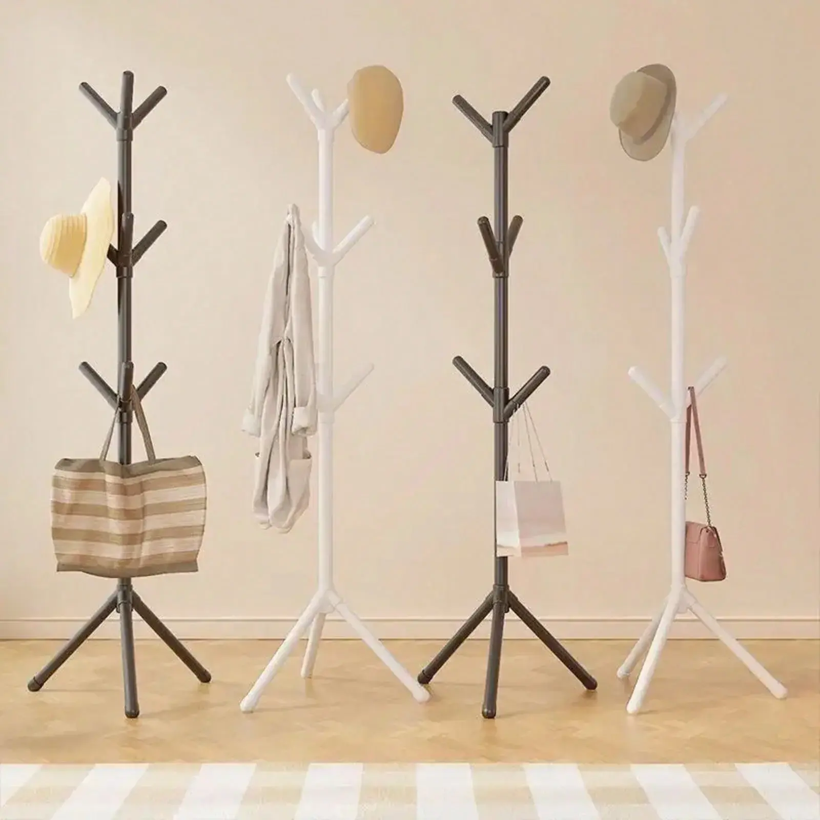 Modern Simple Tree Branch Clothes Hat Ra Stand For Dormi Entrance L Hat Bag Storage Organizer Plastic Coat Hook